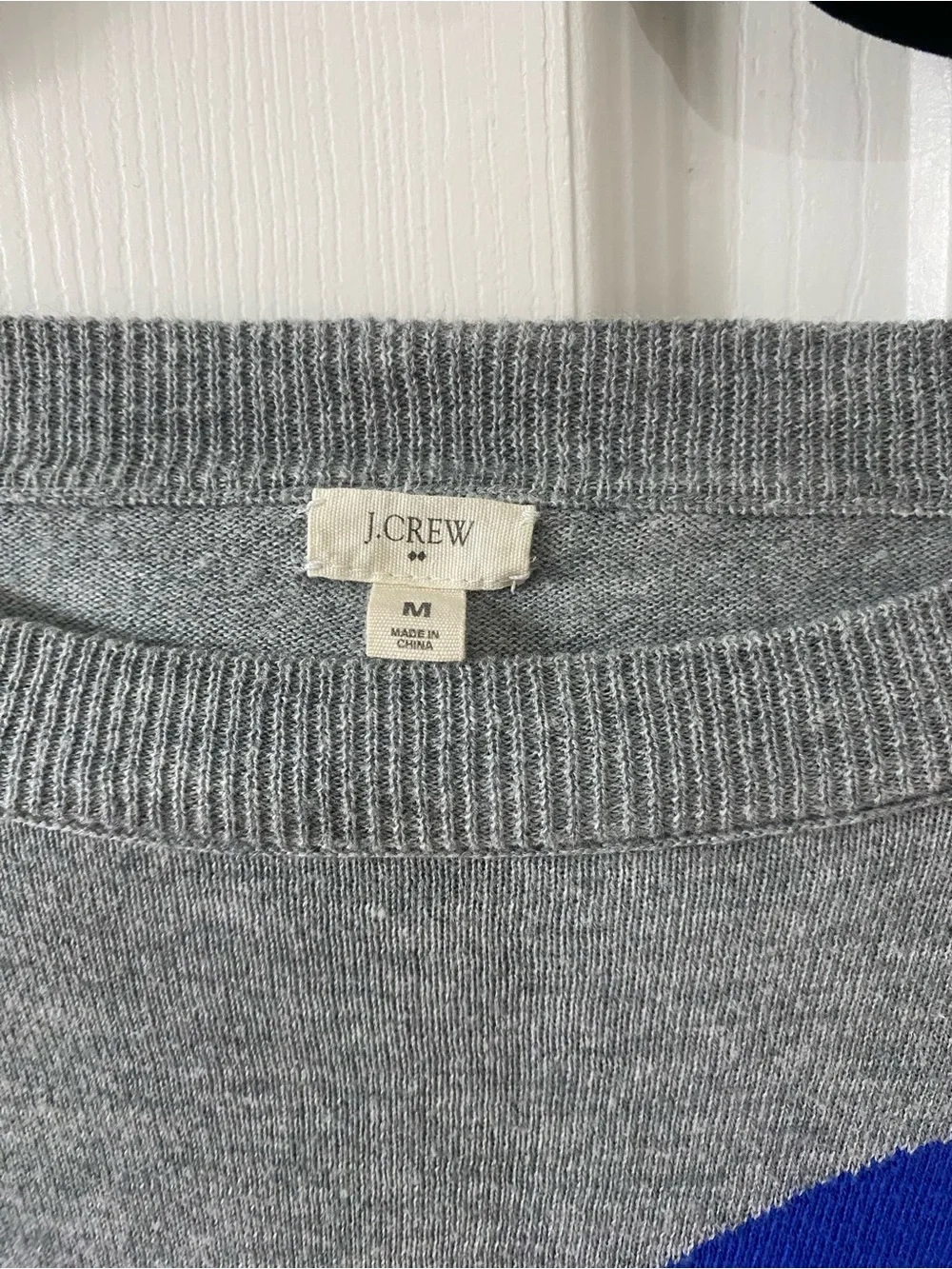 J Crew lightweight heart sweater